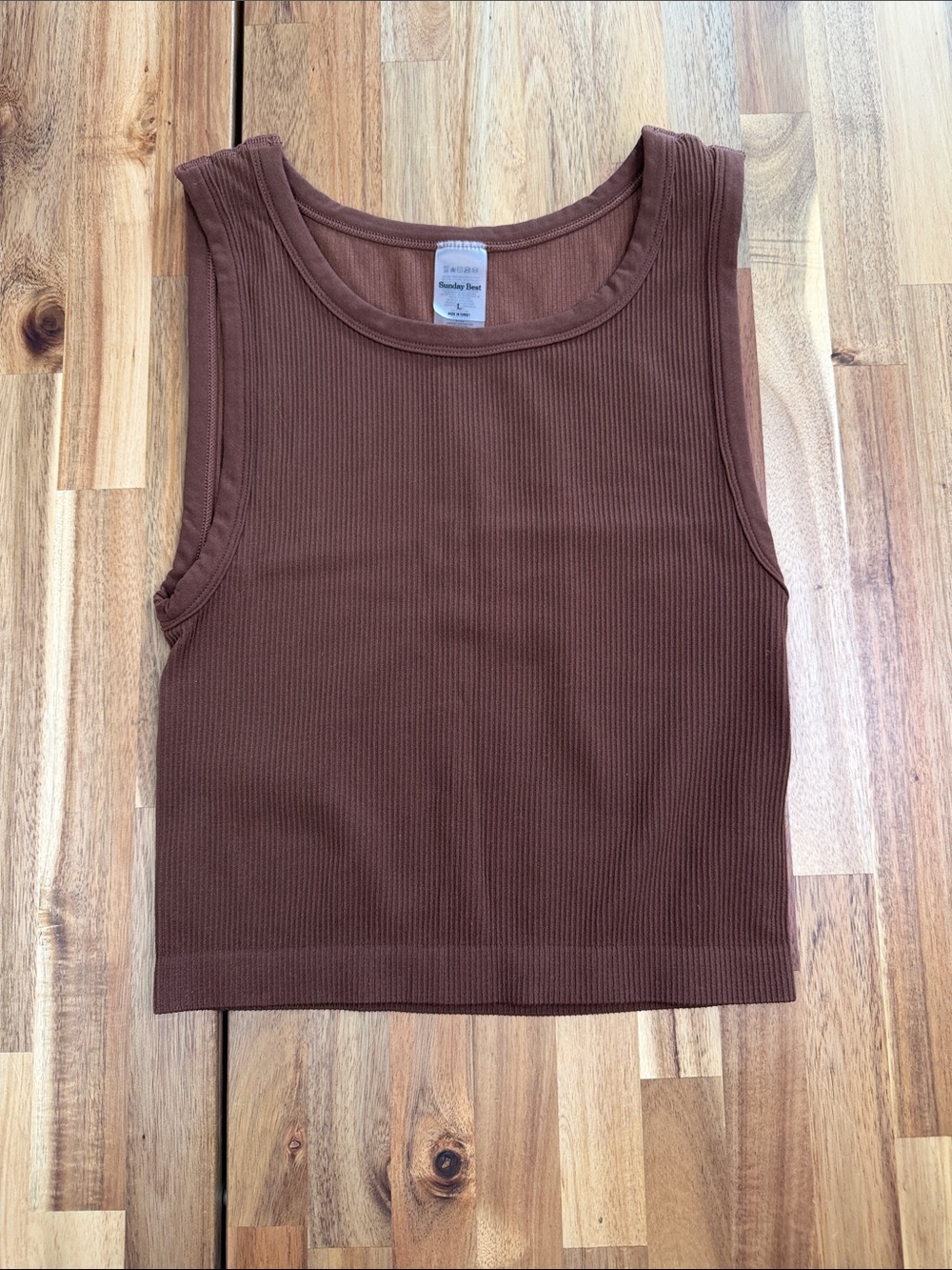 Like New Sunday Best Cropped Tank Top